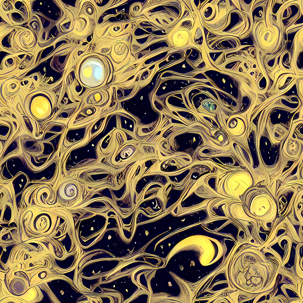 The Cosmic Gilt pattern