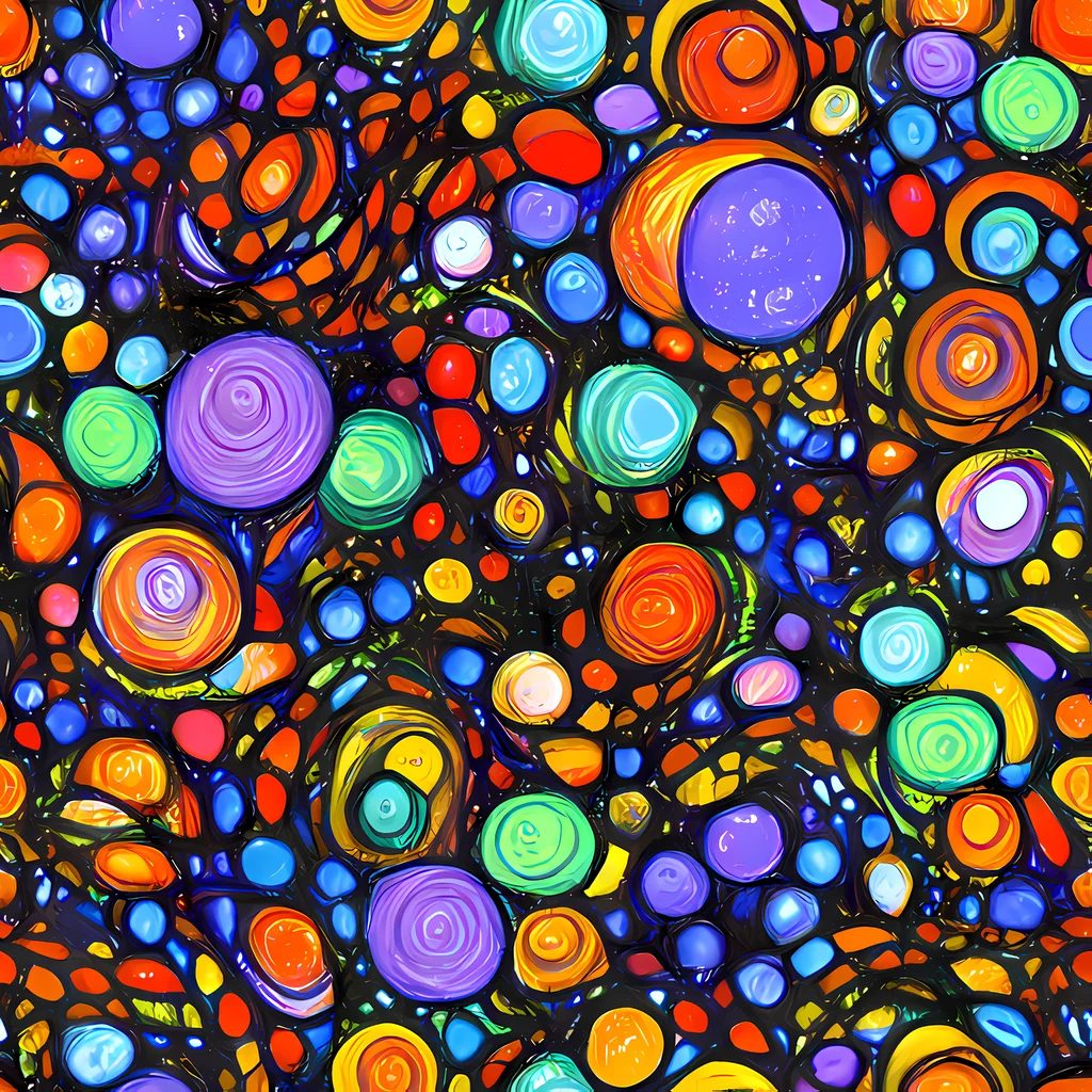 The Psychedelic Constellation pattern