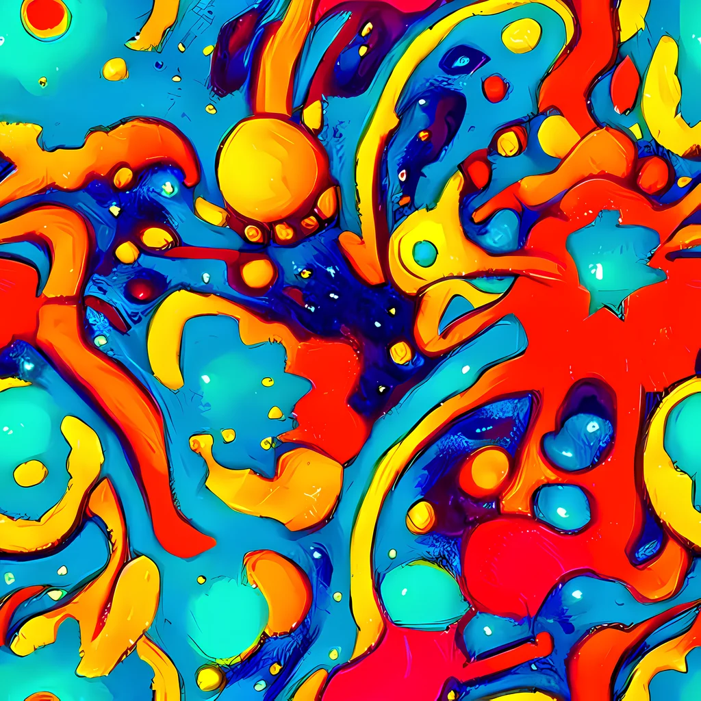 The Neon Tidal Burst pattern