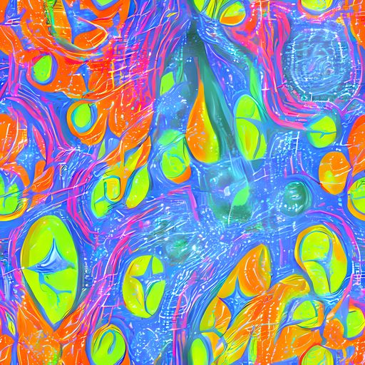 The Pixelated Citrus pattern