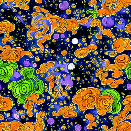 The Cobalt Candy pattern