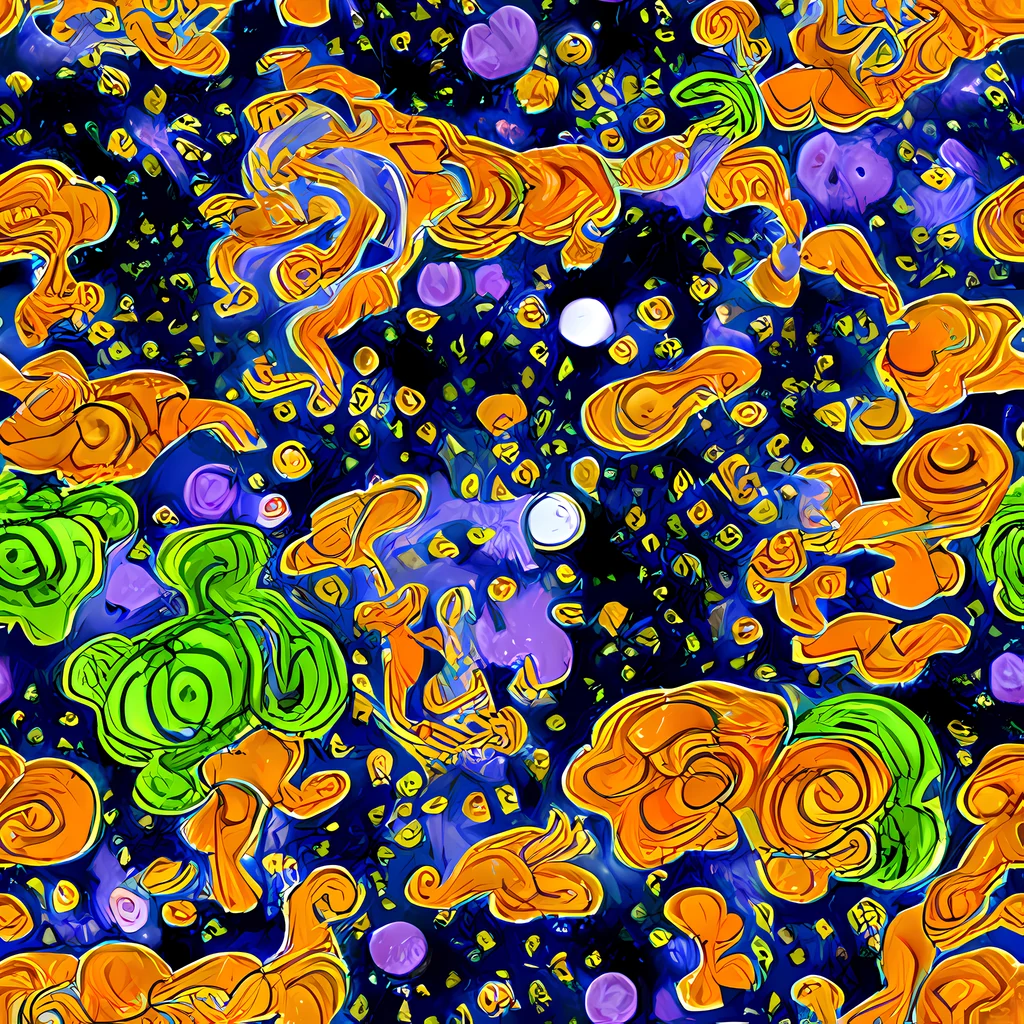 The Cobalt Candy pattern