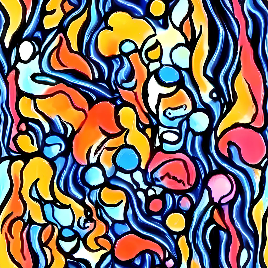 The Kinetic Stained Glass pattern