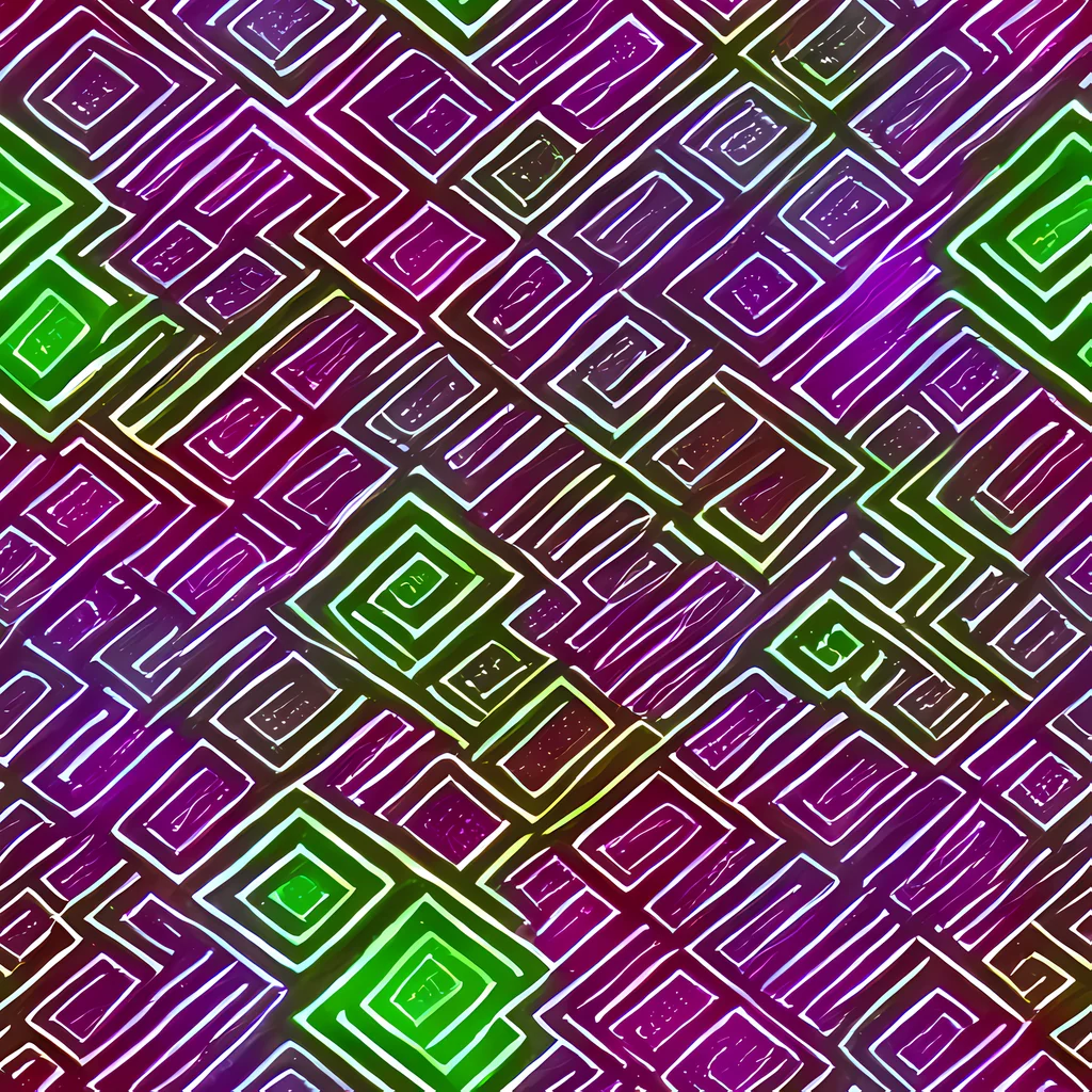 The Chromatic Riddle pattern