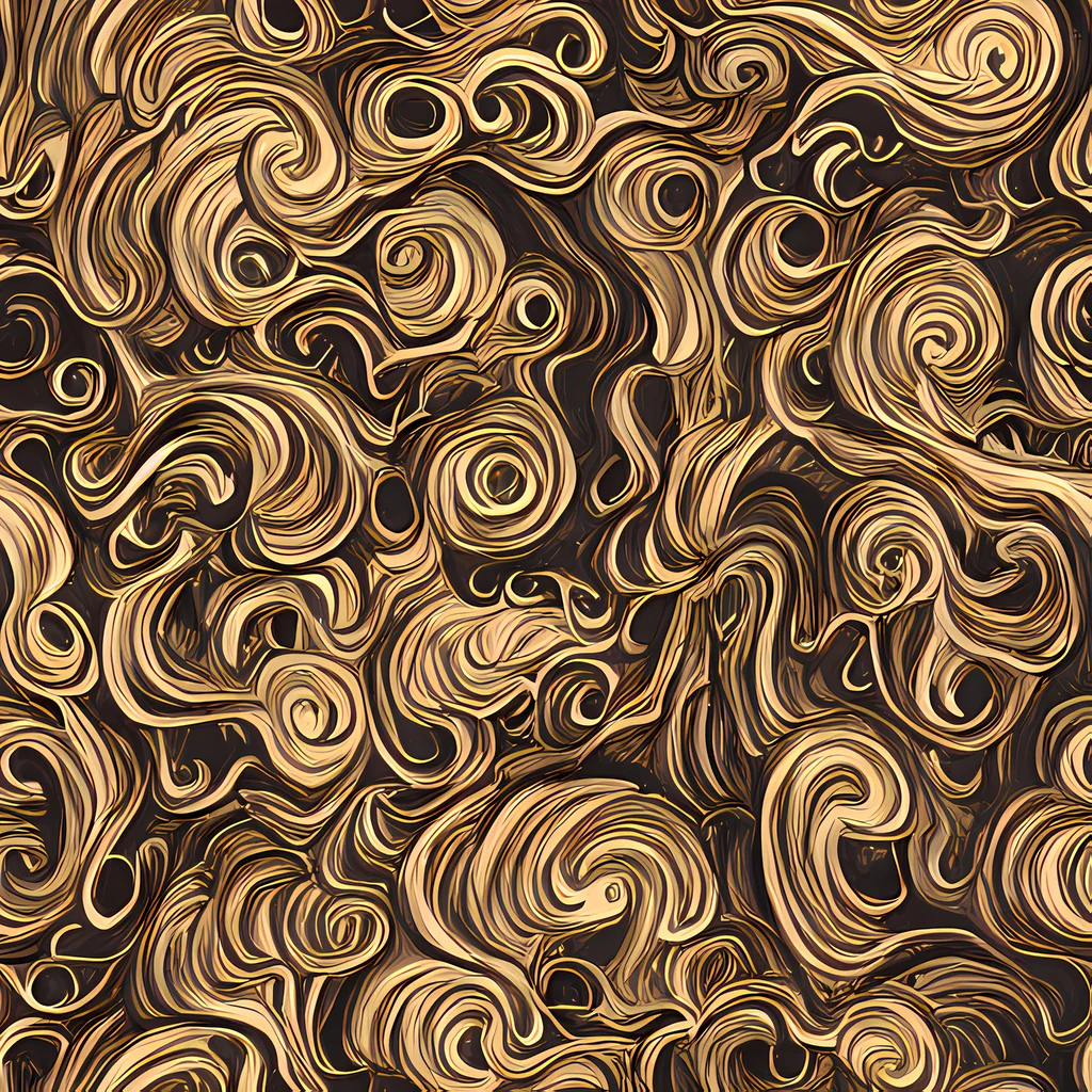 The Amber Whirl pattern