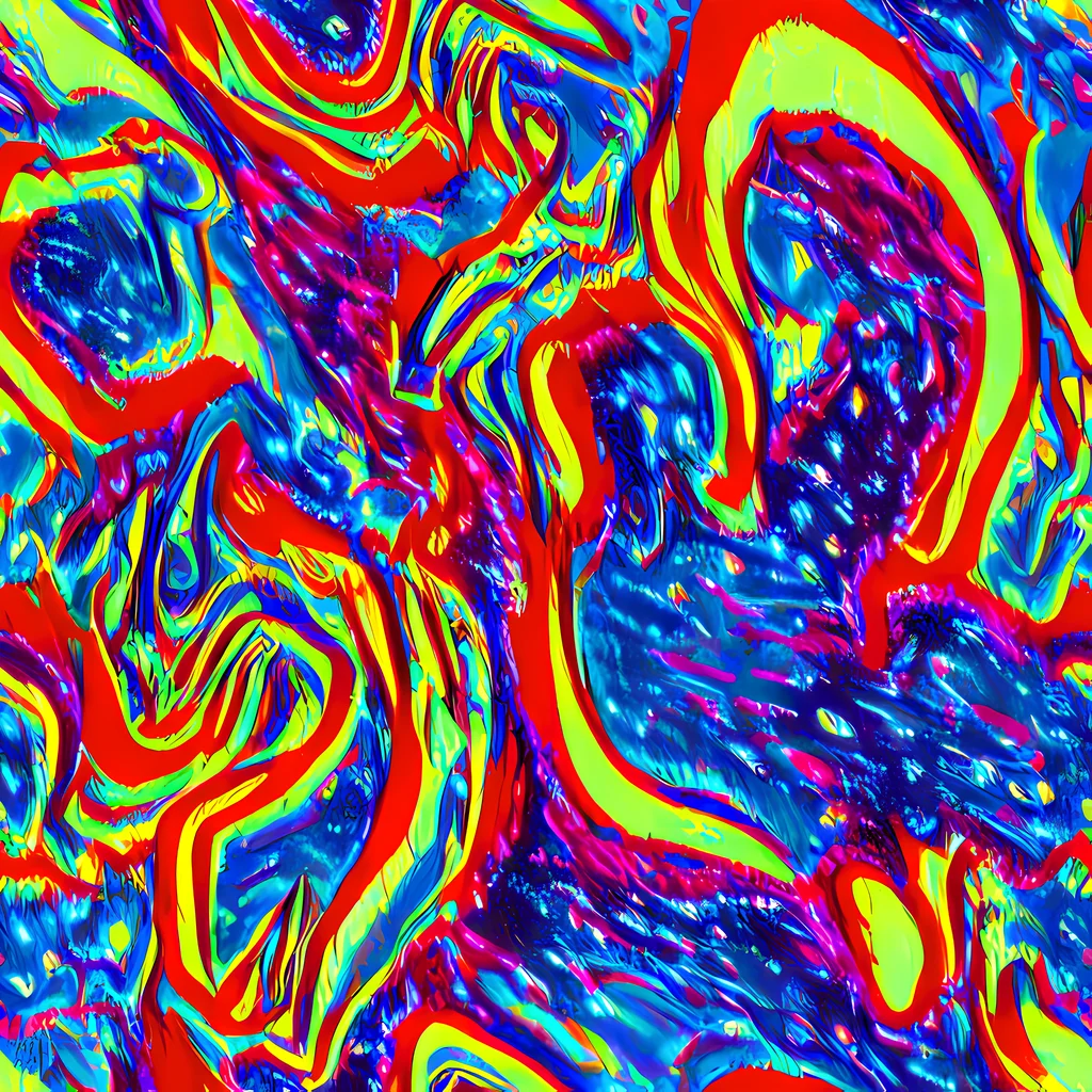 The Scarlet Acid Garden pattern