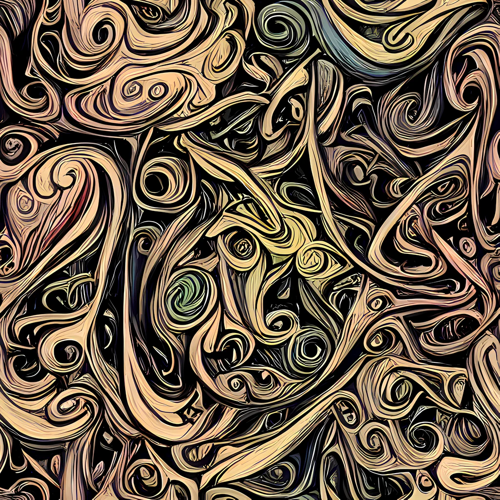 The Gilded Whirl pattern