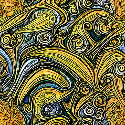 The Solar Paisley pattern