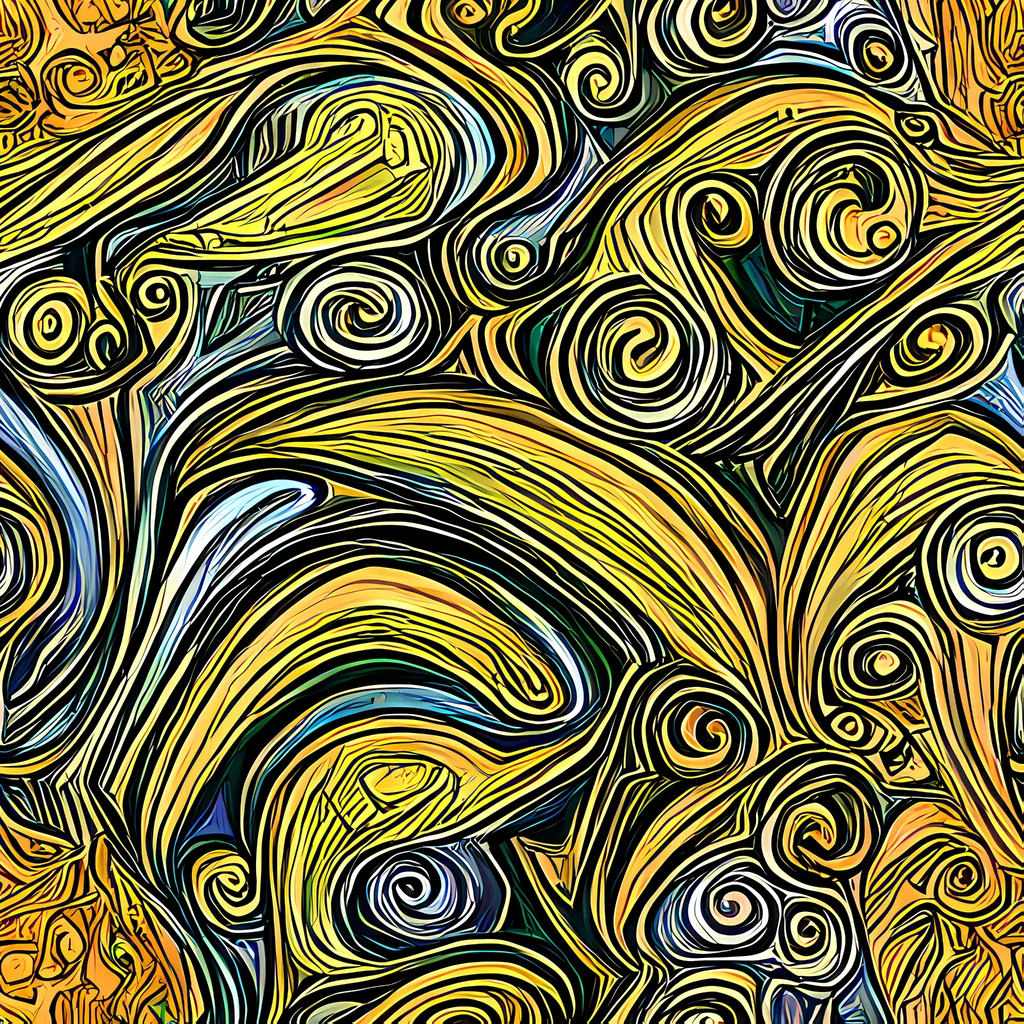 The Solar Paisley pattern