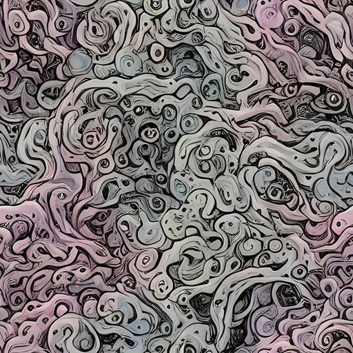 The Pastel Vortex pattern