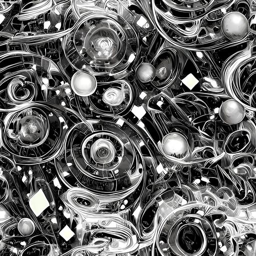 The Chrome Whirlpool pattern