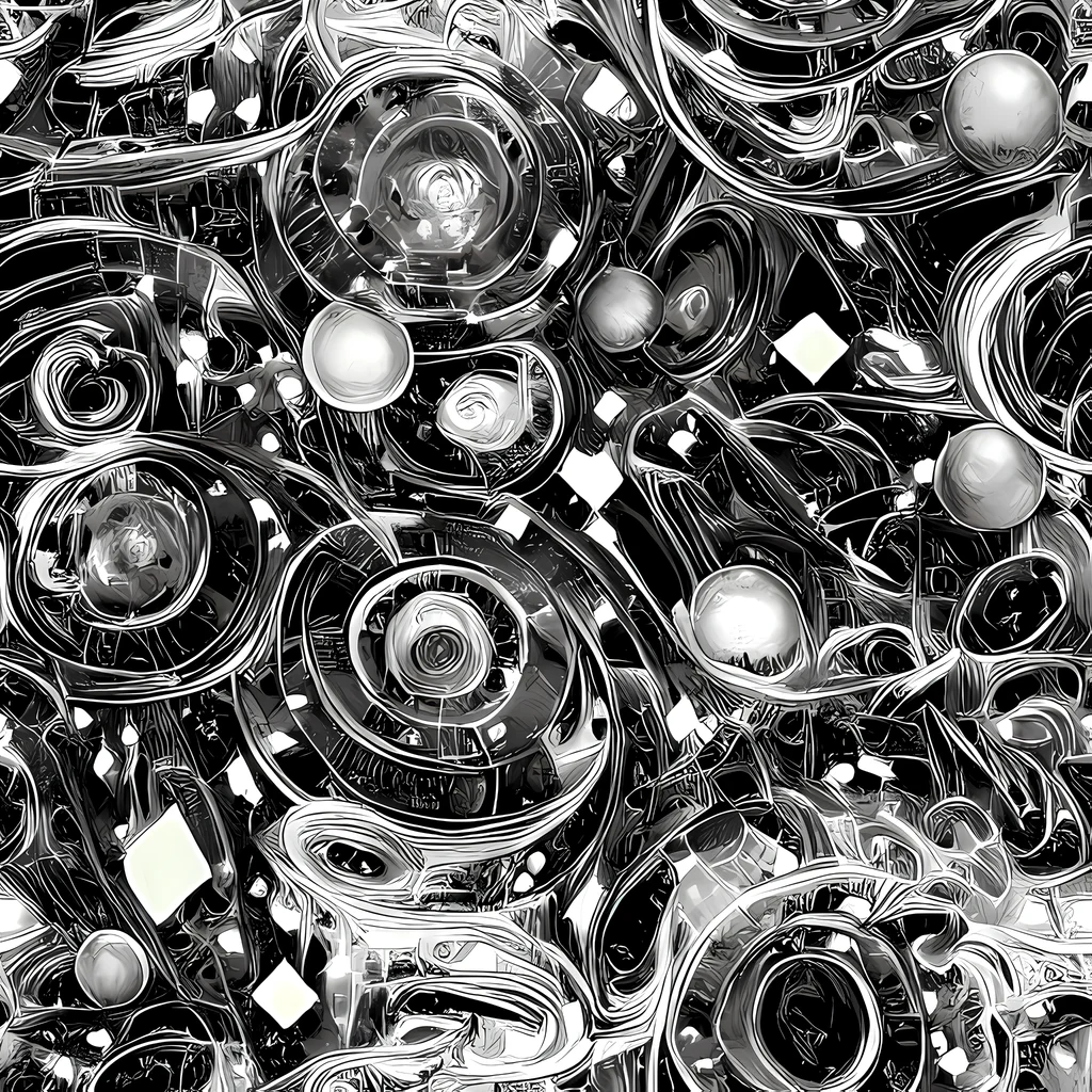 The Chrome Whirlpool pattern