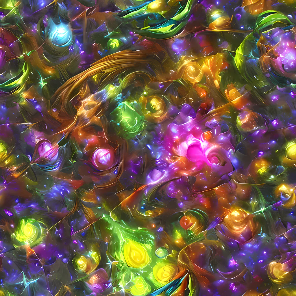 The Luminescent Tangle pattern