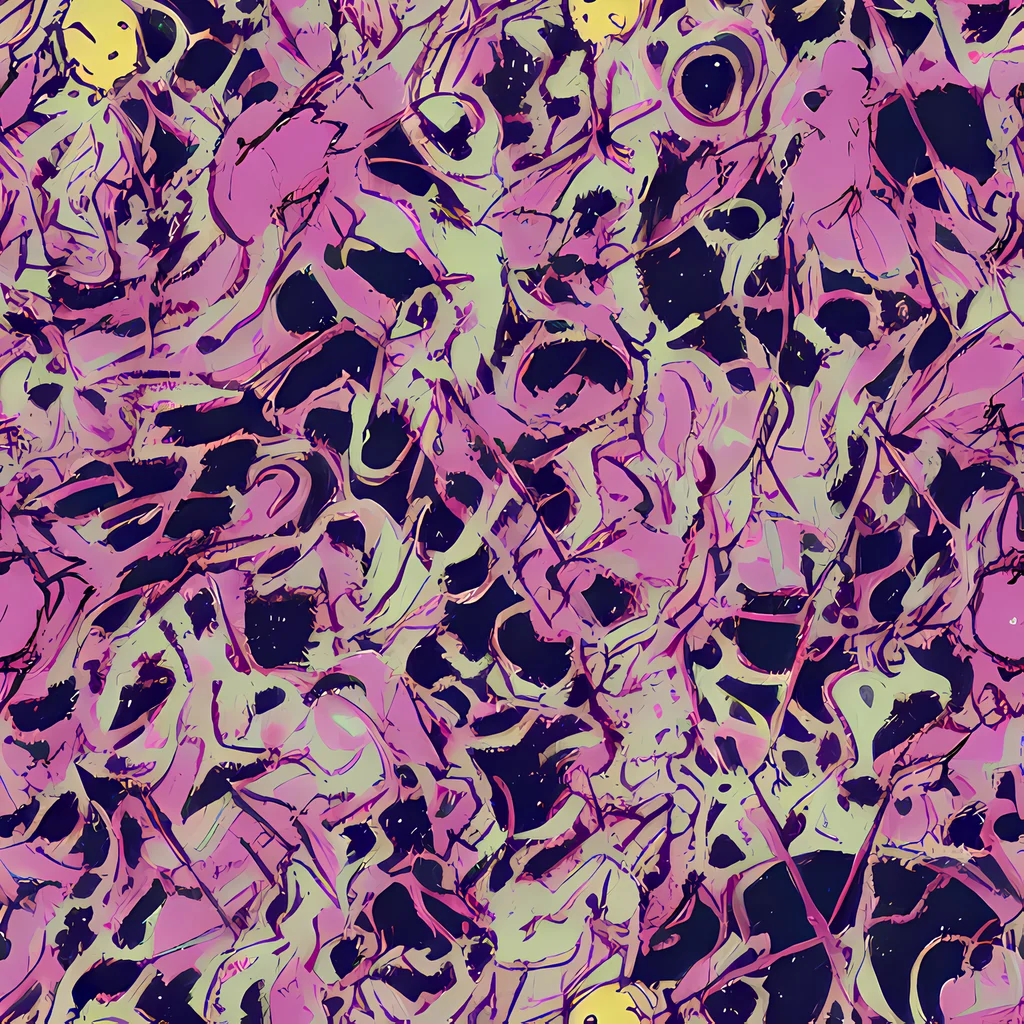 The Lavender Frenzy pattern