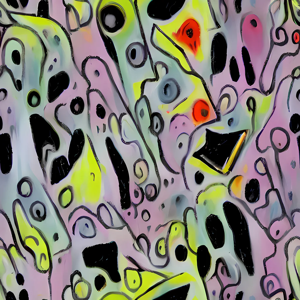 The Pastel Mayhem pattern