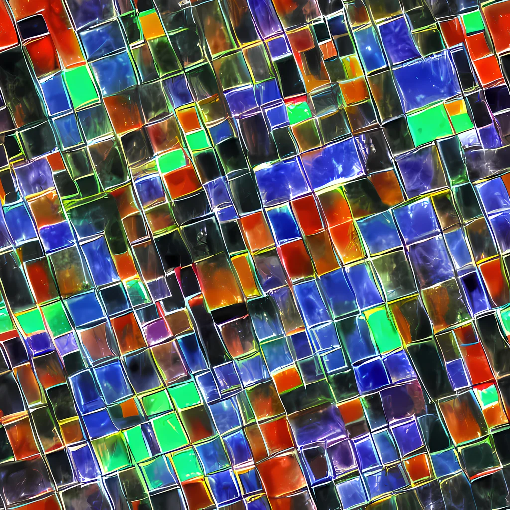 The Neon Tesserae pattern