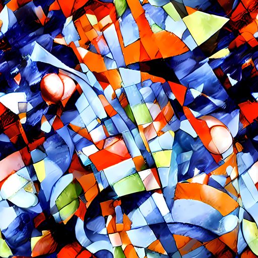 The Cubist Current pattern