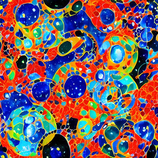 The Galactic Glaze pattern