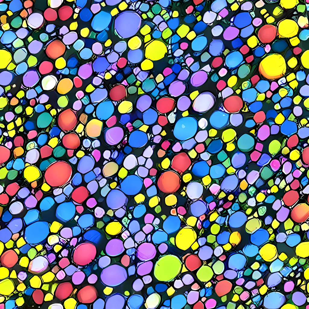 The Vivid Cellscape pattern