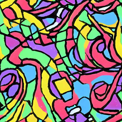 The Acid Stained Glass pattern