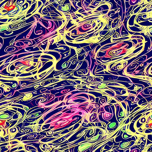 The Lemon Ink Riptide pattern