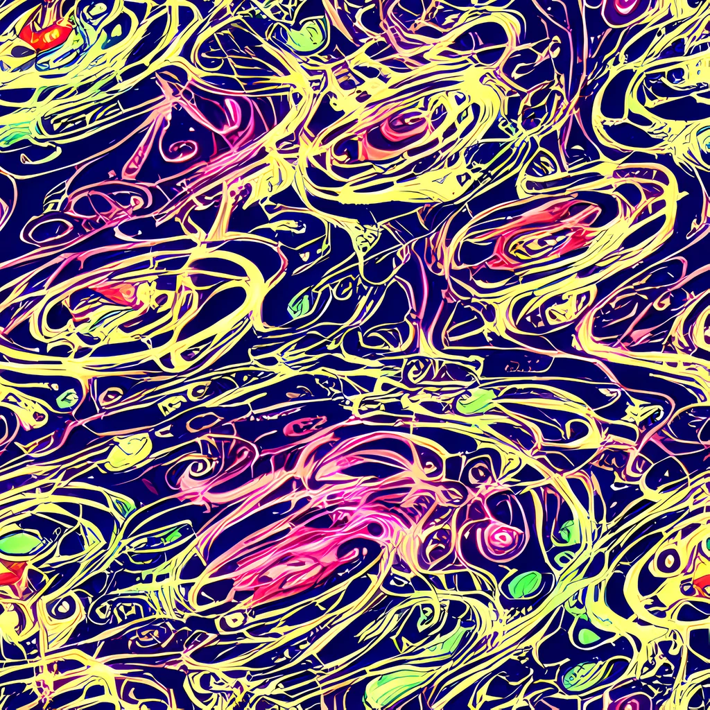 The Lemon Ink Riptide pattern