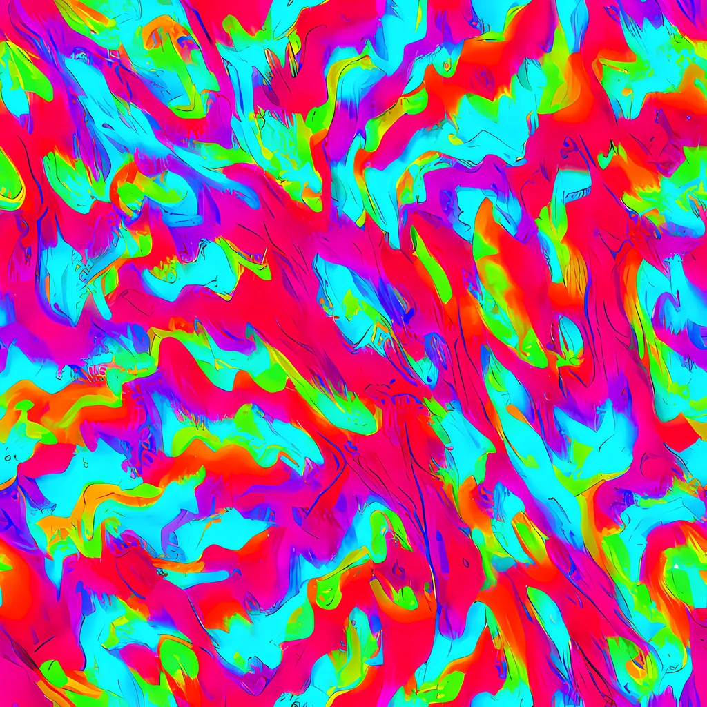 The Fluorescent Cascade pattern