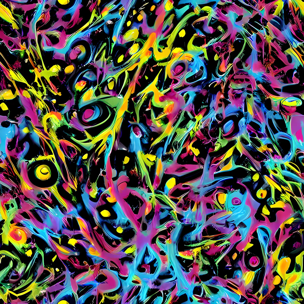 The Pixel Inferno pattern