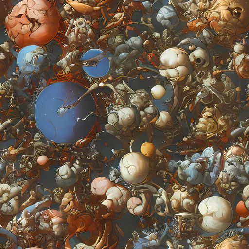 The Sculptural Chaos pattern