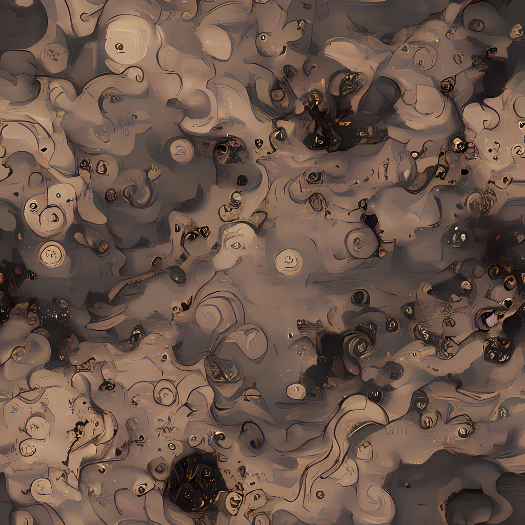 The Sepia Whirlpool pattern