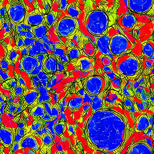 The Electric Berry pattern