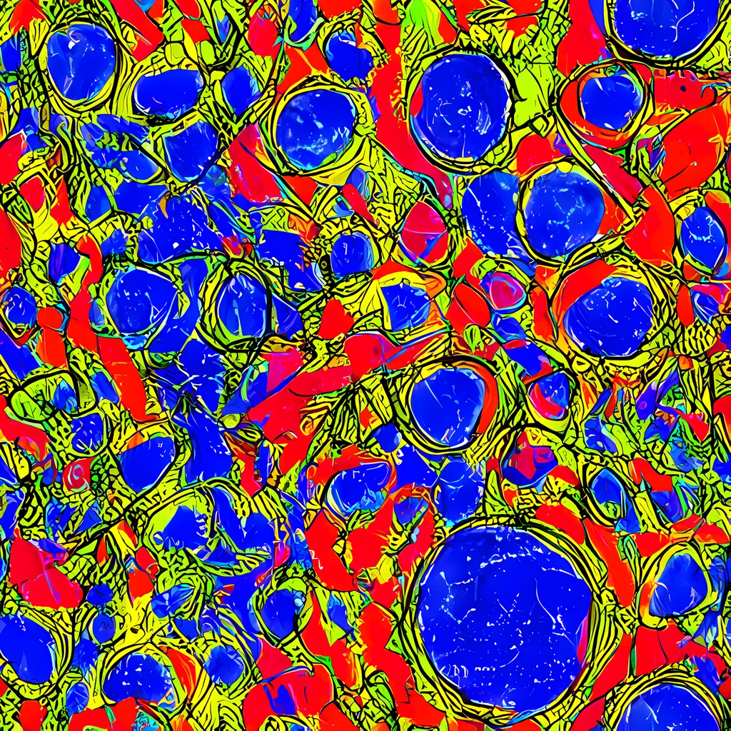 The Electric Berry pattern