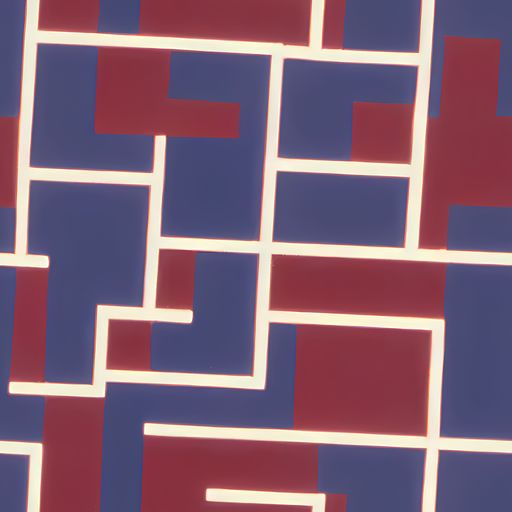 The Luminous Maze pattern
