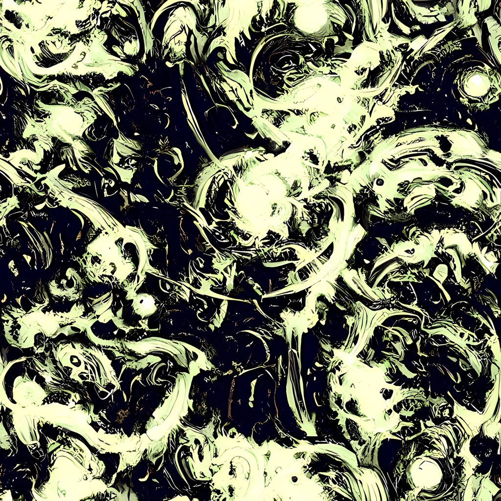 The Acid Bone Garden pattern