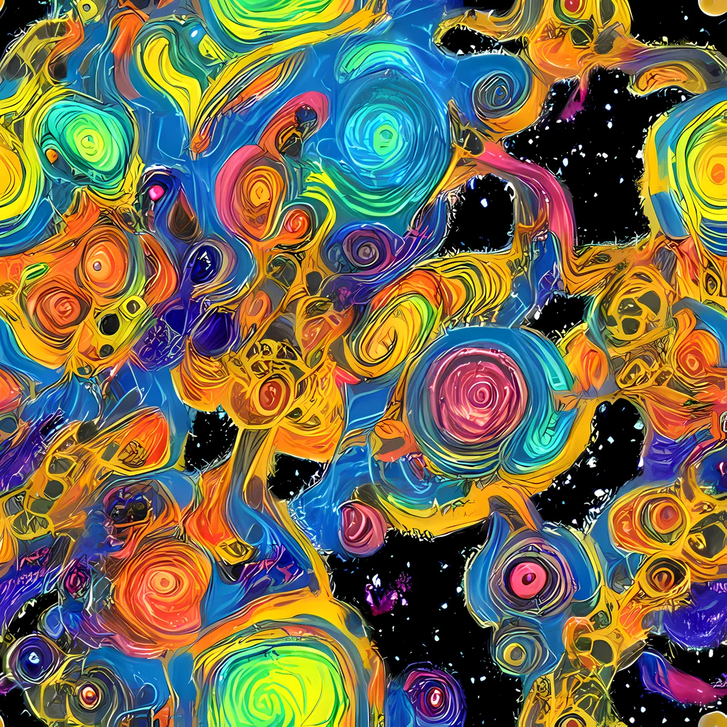 The Rainbow Abyss pattern