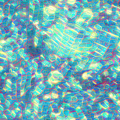The Neon Cartography pattern