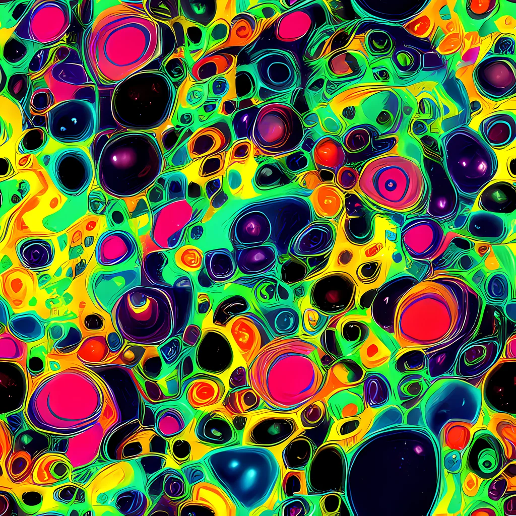 The Vivid Spill pattern