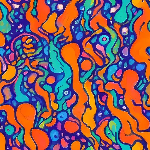 The Chromatic Tidal Pool pattern