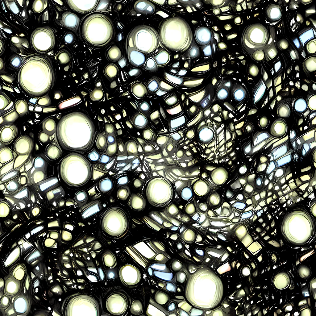 The Electric Geode pattern