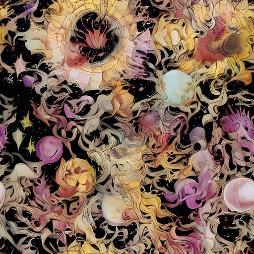 The Velvet Labyrinth pattern