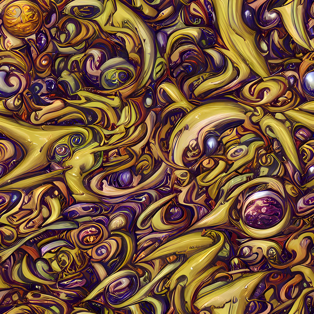 The Molten Baroque pattern