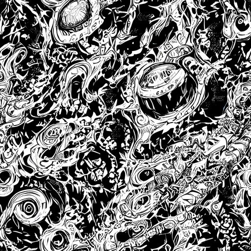The Monochrome Mayhem pattern