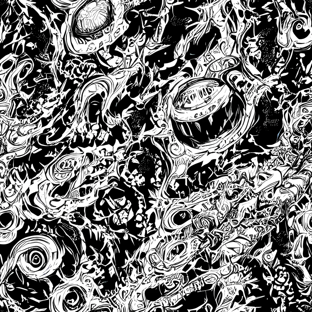 The Monochrome Mayhem pattern