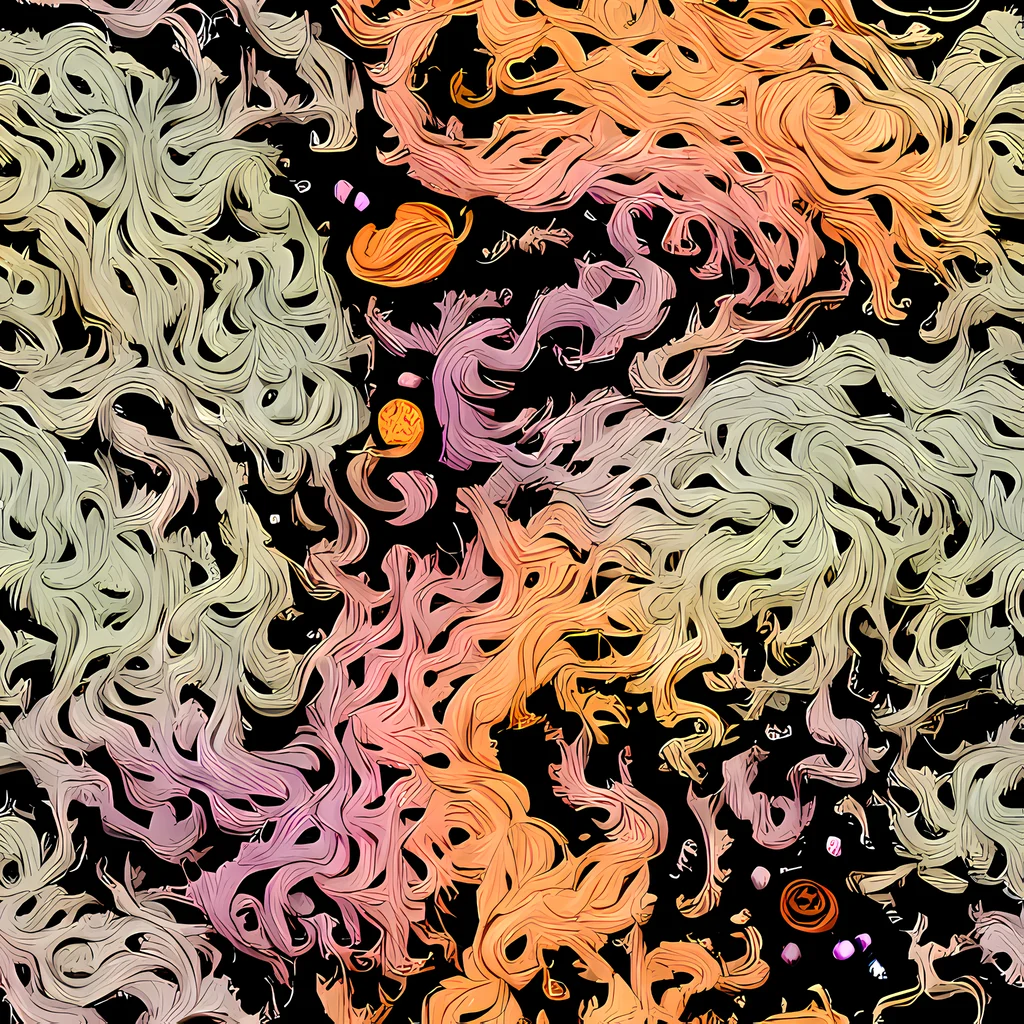 The Flame Garden pattern