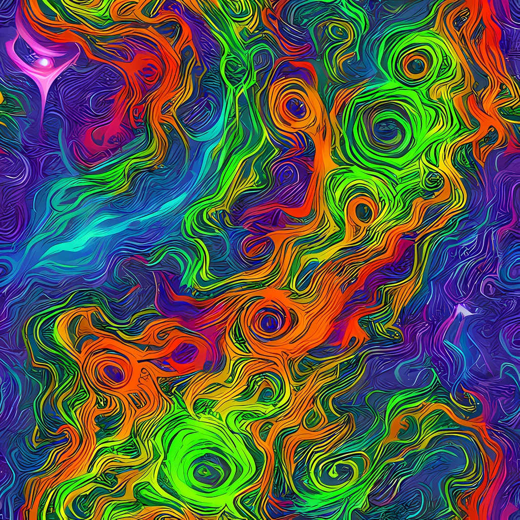 The Chromatic Whirl pattern