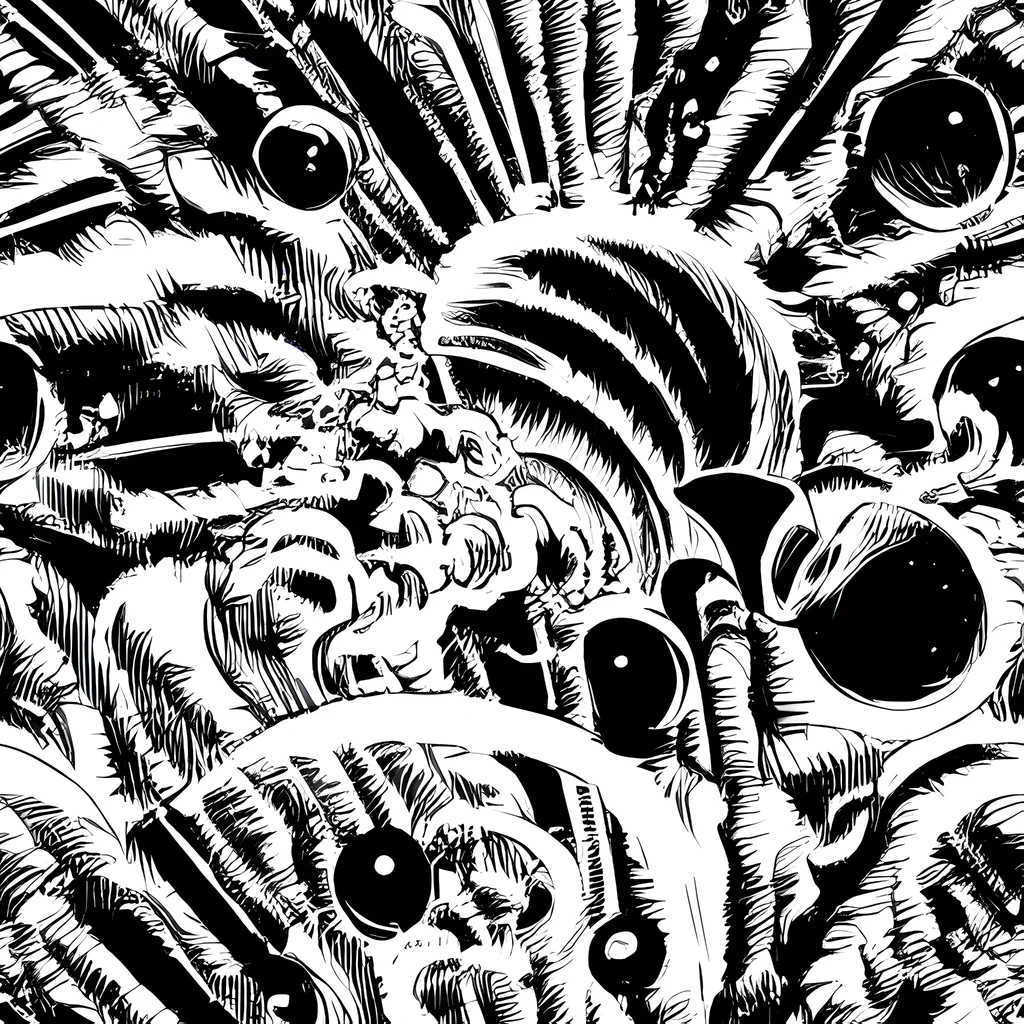 The Ink Jungle pattern