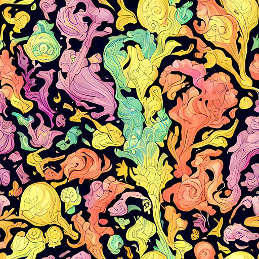 The Chromatic Bloom pattern