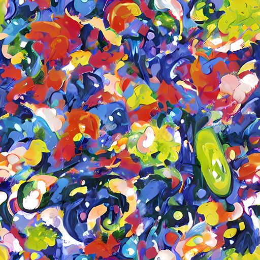 The Neon Abstract pattern
