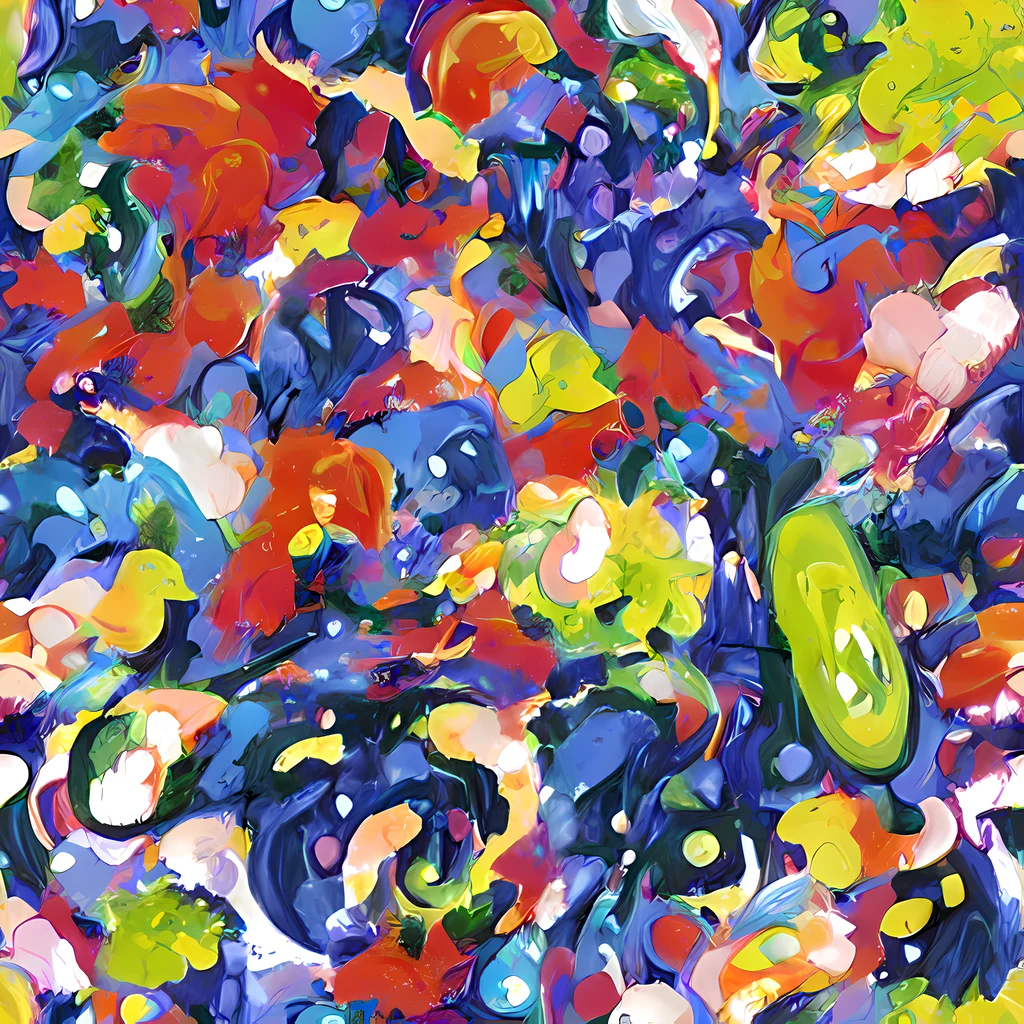 The Neon Abstract pattern