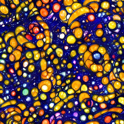 The Ultramarine Carnival pattern